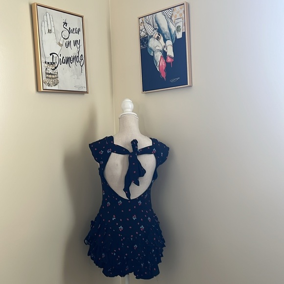 NWOT URBAN OUTFITTERS Kimchi Blue Waverly Mini Romper - Picture 9 of 13